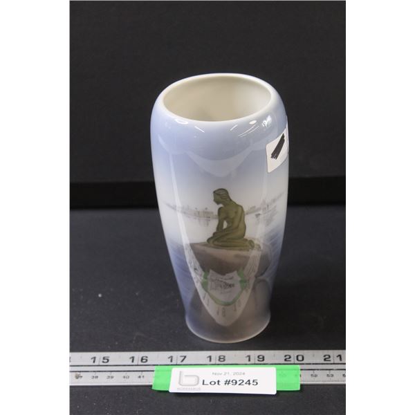 Royal Copenhagen "Langelinie" Vase - 7" Tall - Made in Denmark