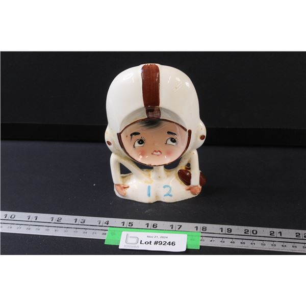 Football Ceramic Kitchen Spoon Holder - Made in Japan