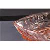 Image 2 : Windsor Diamond Pattern Pink Depression Glass Serving Bowl - 12" x 3"