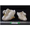 Image 1 : (2) Vintage Sylvac Pottery Swans -  8" & 5"