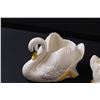Image 2 : (2) Vintage Sylvac Pottery Swans -  8" & 5"
