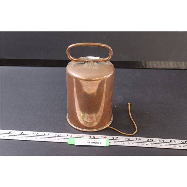 Copper Bell - 8" Tall
