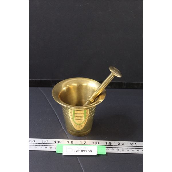 Brass Mortar & Pestle
