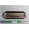 Image 1 : Compliments of Home & Central Bakeries Limited Saskatoon Silver Serving Tray 13'' x 4 1/2''