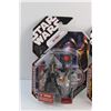 Image 2 : (2) Collectible Star Wars Figures with Coins - R2-D2 & Mustafar Lava Miner - Sealed