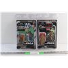 Image 1 : (2) Collectible Star Wars Figures - Greedo and Han Solo - Sealed