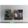 Image 1 : The Incredible Hulk Collector's Clock with Working Lights and Batman Figure - Sealed