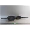 Image 1 : (2) Enamel Frying Pans 11'' & 8''