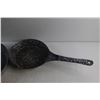 Image 3 : (2) Enamel Frying Pans 11'' & 8''