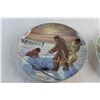 Image 2 : (2) Decorative Indigenous Pattern Plates by Nori Peter