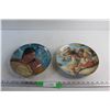 Image 1 : (2) Decorative Indigenous Pattern Plates by Nori Peter