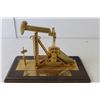 Image 2 : Solid Brass Oil Derrick Desk Monument "Penton Land Services (1983) Ltd"