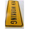 Image 2 : *Metal Sign "Men Working" 2' x 9"