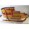 Image 1 : *Pull Toboggan - Wood 32" Handle, 31" Length, 13" Width