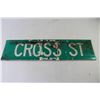 Image 2 : Street Sign "Cross St" 2' x 6.5"