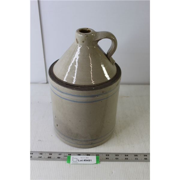 *Vintage Whiskey Jug 1' Tall