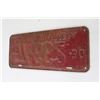 Image 2 : Vintage Auto British Columbia License Plate