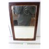 Image 1 : Vintage Wood Frames Mirror 22.5" x 14.5"