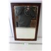 Image 2 : Vintage Wood Frames Mirror 22.5" x 14.5"