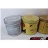 Image 3 : (6) Various Vintage Tabacco/ Cigarette Tins, Half And Half, Maxdonald Export, Misc.