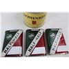Image 3 : Vintage Dominion Cigarette Tobacco Tin, (3) Half And Half Cigarette Pocket Tins