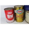 Image 2 : (8) Various Vintage Oil Tins/ Grease Tins, BA, Esso, Mobiloil, Misc.