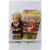 Image 1 : Rosko Tested Vintage Battery Powered Bartender With Revolving Eyes w/ Original Box- As Is