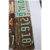 Image 7 : (12) Various Vintage Saskatchewan/ British Columbia License Plates