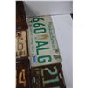 Image 8 : (12) Various Vintage Saskatchewan/ British Columbia License Plates