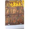 Image 2 : (12) Various Vintage Saskatchewan/ British Columbia License Plates
