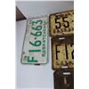 Image 6 : (10) Various Vintage Saskatchewan/ Ontario License Plates