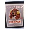 Image 2 : Prestone Antifreeze, Champion Spark Plugs Advertisement Prints 1940 And 1949- Both 13'' x 16''