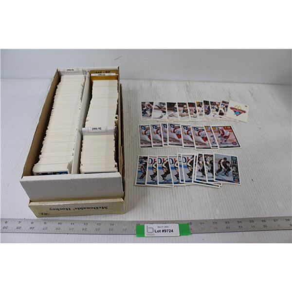 (1600) McDonald's Nhill Hockey Cards - 1991-92, 92-93, 93-94