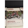 Image 3 : (4) Clymer Service Manuals  - Honda and Arctic Cat