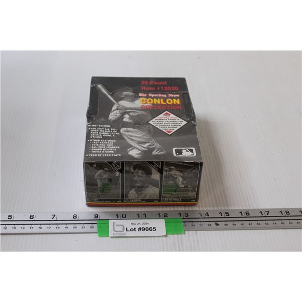 Conlon 1991 Baseball Trading Cards - Sealed