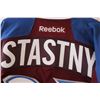 Image 2 : Paul Stastny Colorado Avalanche Hockey Jersey - Signed w/Certificate - Size Large
