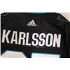 Image 2 : Erik Karlsson San Jose Sharks Hockey Jersey - Signed w/Certificate - Size 50