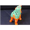 Image 6 : Ceramic Gobel Brand Elephant Floral Frog - 7" x 5"
