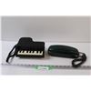Image 1 : (2) Landline Telephones: Piano & Green - as is