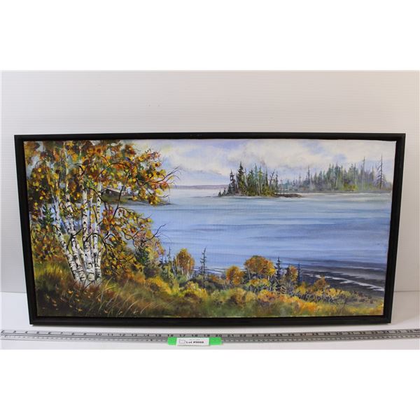 *Oil Painting by Shirley Guest Picture - 31" x 16"