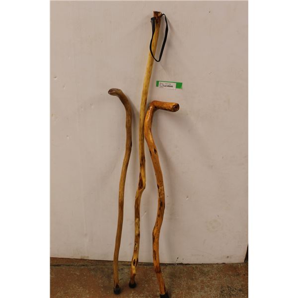 (3) Driftwood Canes - Assorted Sizes