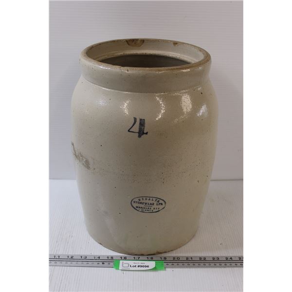 * Medalta 4 Gallon Butter Churn Pot - 14.5" x 11"