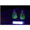 Image 1 : Anchor Hocking Uranium Glass Salt & Pepper Set