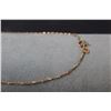Image 4 : ^ 10K Gold Anklet - Not Authenticated