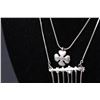 Image 4 : Danish Design Four Leaf Clover Necklace - Not Authenticated
