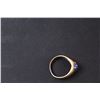 Image 4 : ^ Men's 10K Gold Ring w/Sapphire Stone - Size ? - Not Authenticated