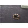 Image 5 : ^ Men's 10K Gold Ring w/Sapphire Stone - Size ? - Not Authenticated