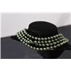 Image 4 : Green Pearls Necklace - 74" Length - Not Authenticated