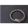 Image 2 : Black & Silver Cable Bracelet