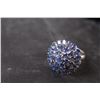 Image 4 : ^ Sterling Silver Blue Sapphire Ring - Size ? - Not Authenticated